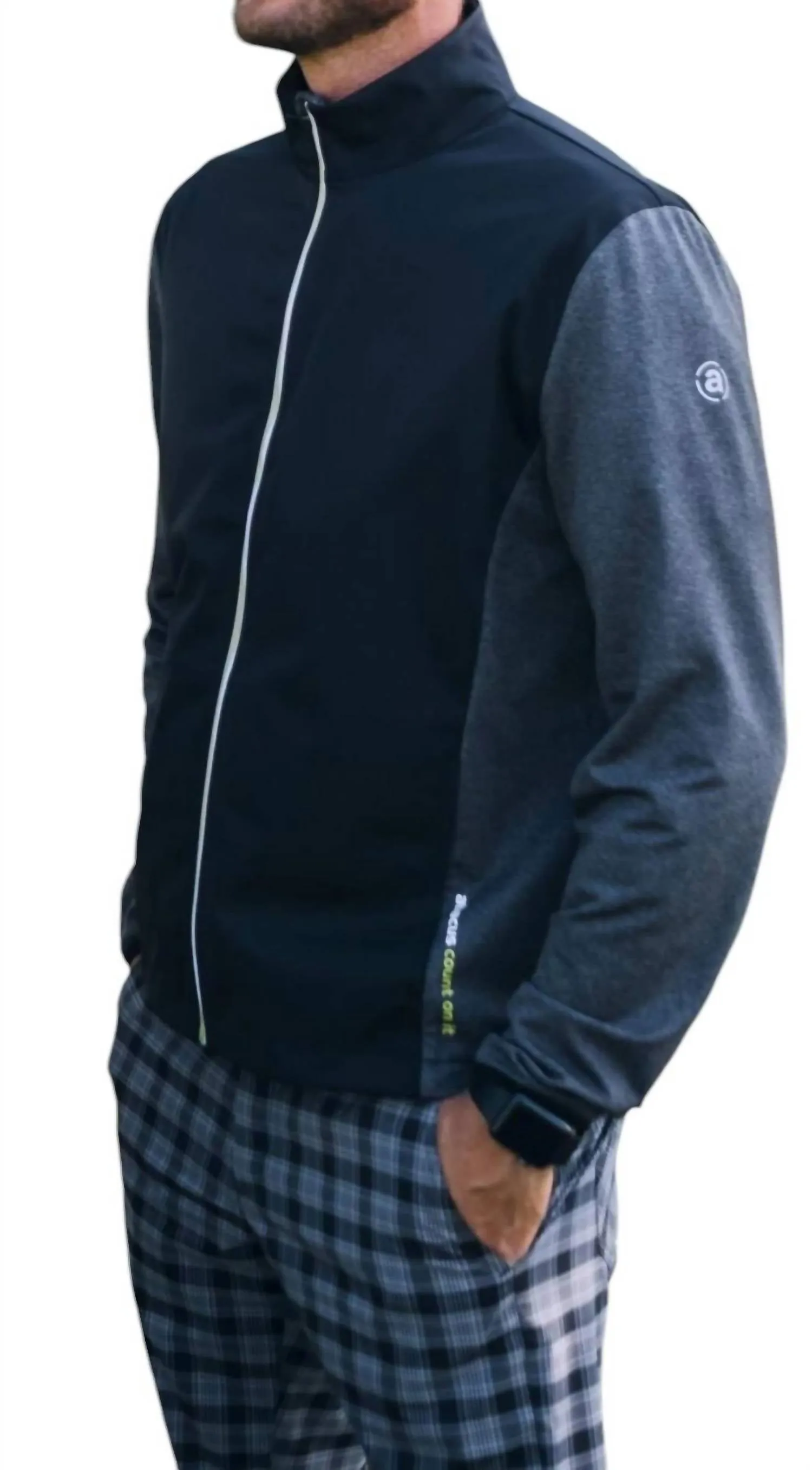 Abacus Sportswear Us - Men's Navan Softshell Hybrid Jacket