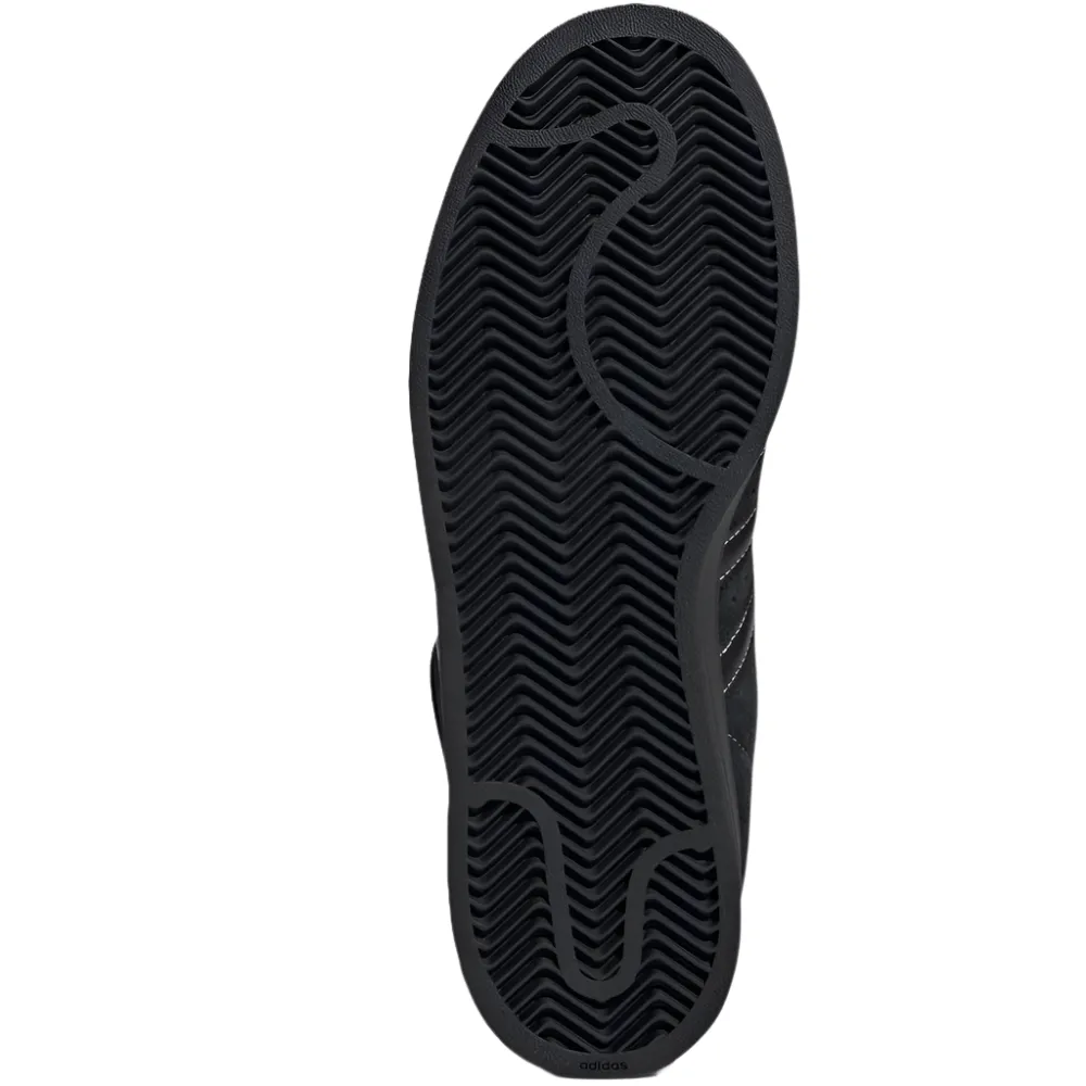 adidas Superstar II - Black Suede