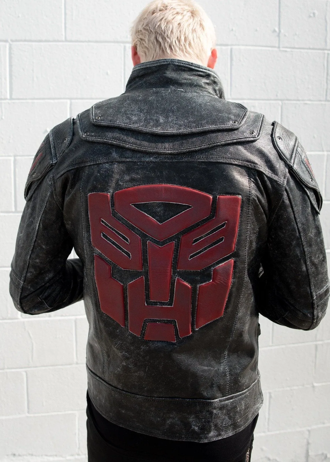 Autobot Transformers Premium Leather Jacket by TJS