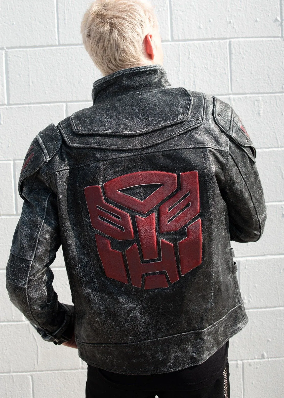 Autobot Transformers Premium Leather Jacket by TJS