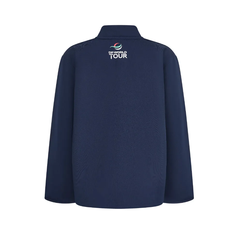 BMW PGA Championship Junior Navy 1/4 Zip Mid Layer