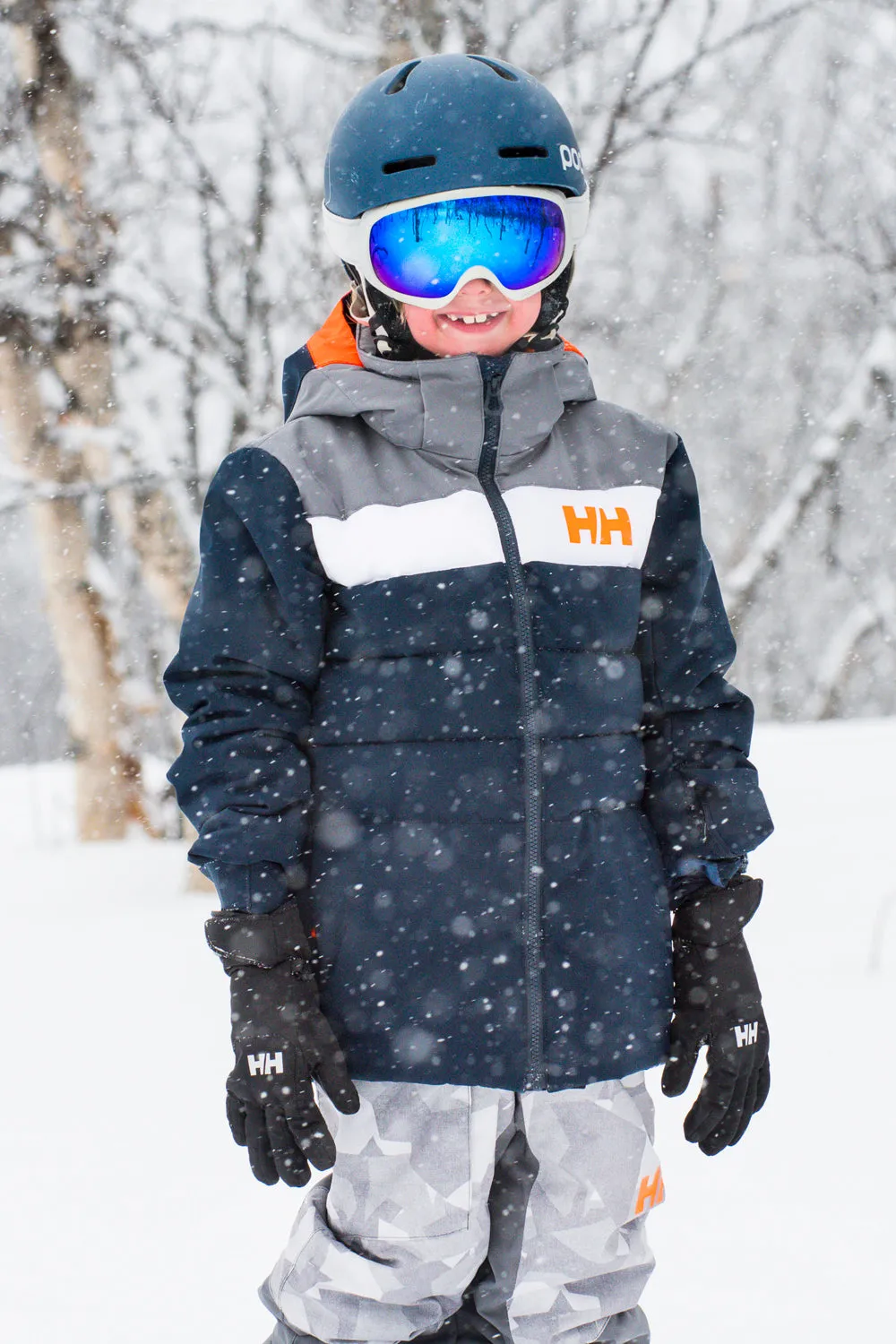 Boys Jacket Helly Hansen Cyclone Navy (Size 12 left)