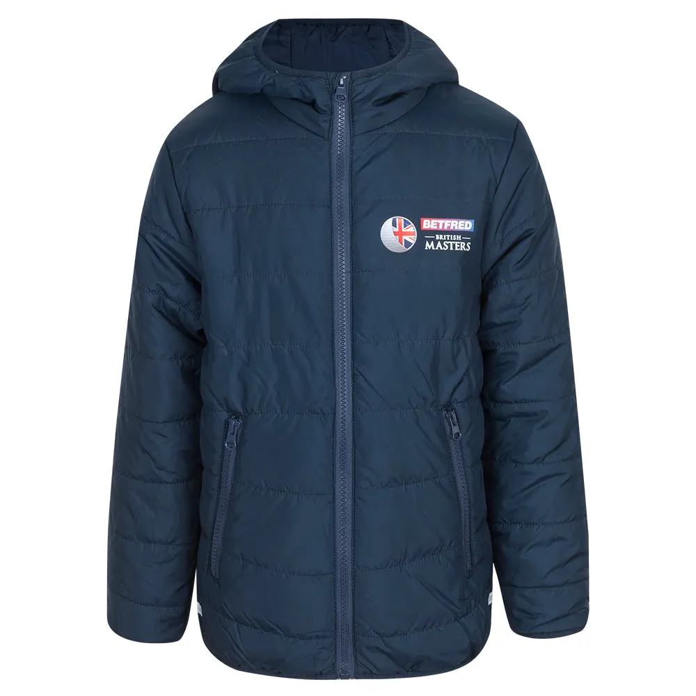 British Masters Junior Navy Padded Jacket