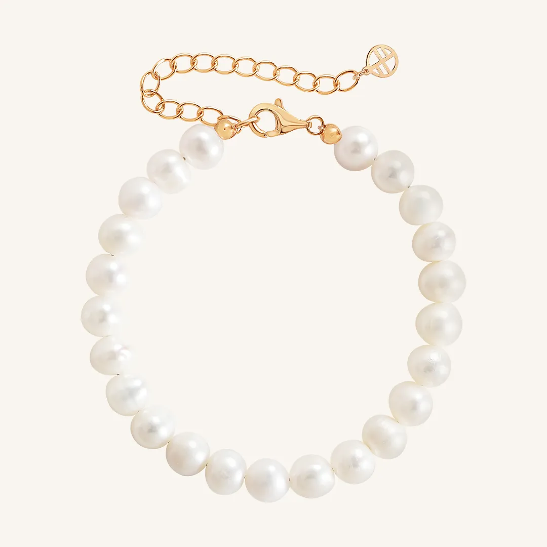 Capri Pearl Bracelet 6mm