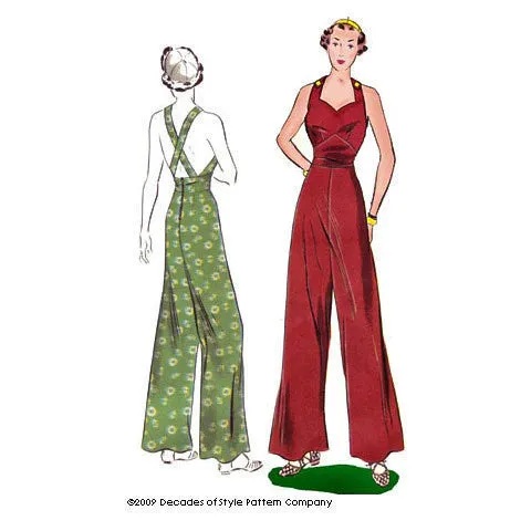 Decades of Style - Sweetheart Overalls