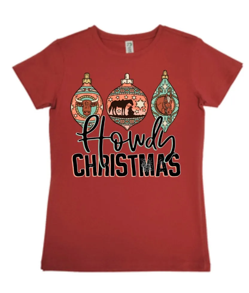 Kids Howdy Christmas Tee
