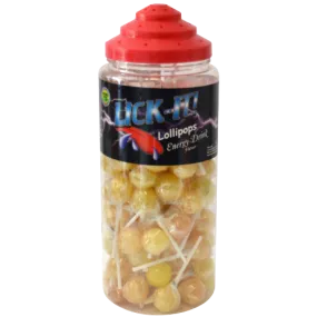 Lick-It Halal Energy Drink 16g Lollies - 100 Count