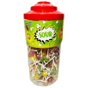 Lick-It Halal Sour Fruit 7g Lollies - 150 Count