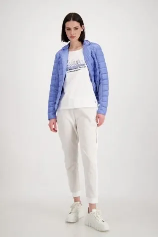 Lightweight Quilted Puffer Jacket | Blue