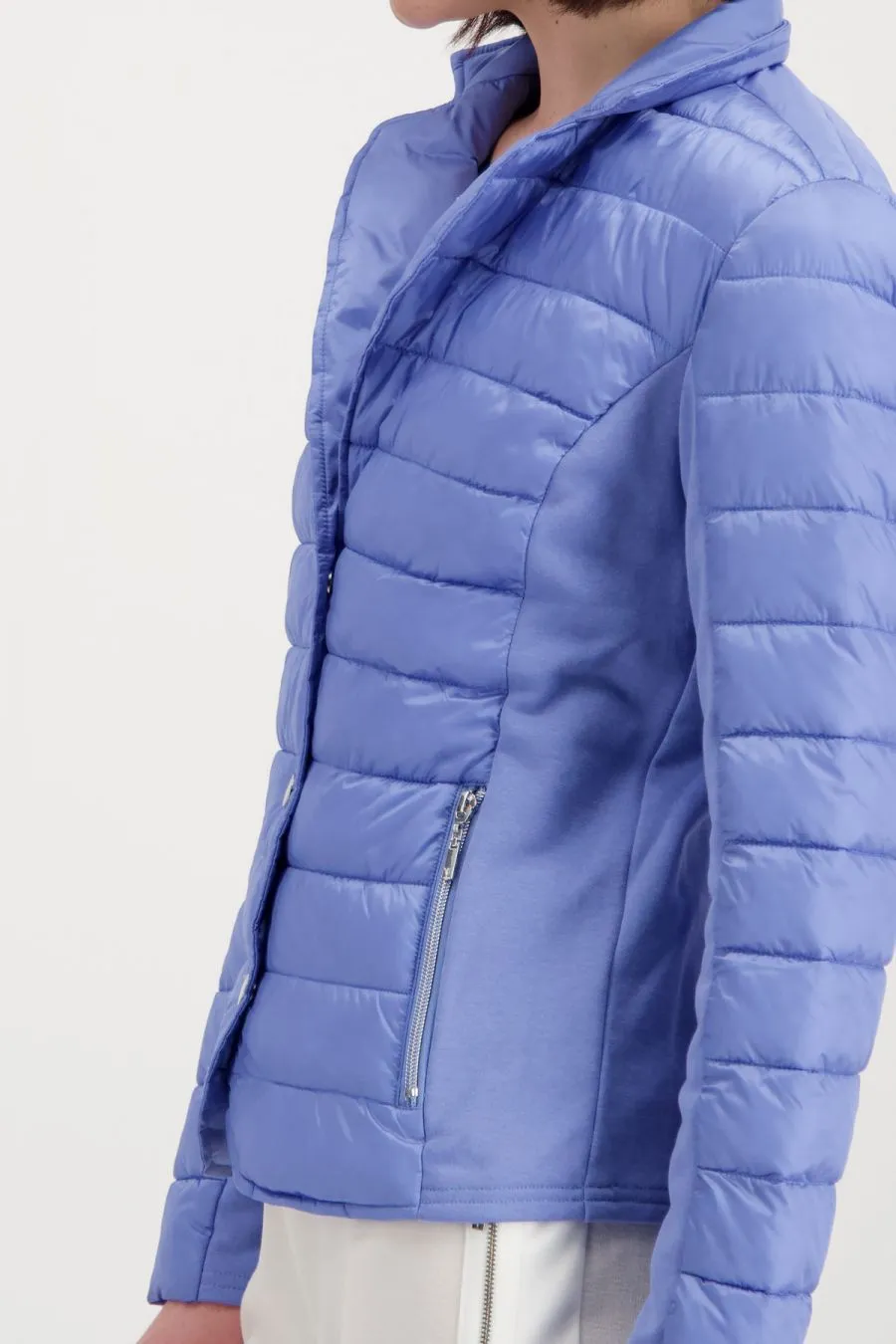 Lightweight Quilted Puffer Jacket | Blue