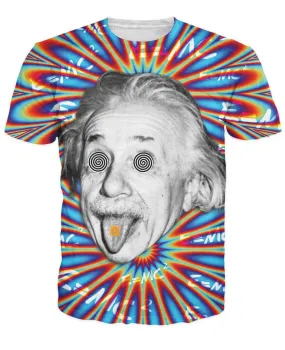 Trippy Einstein Tee