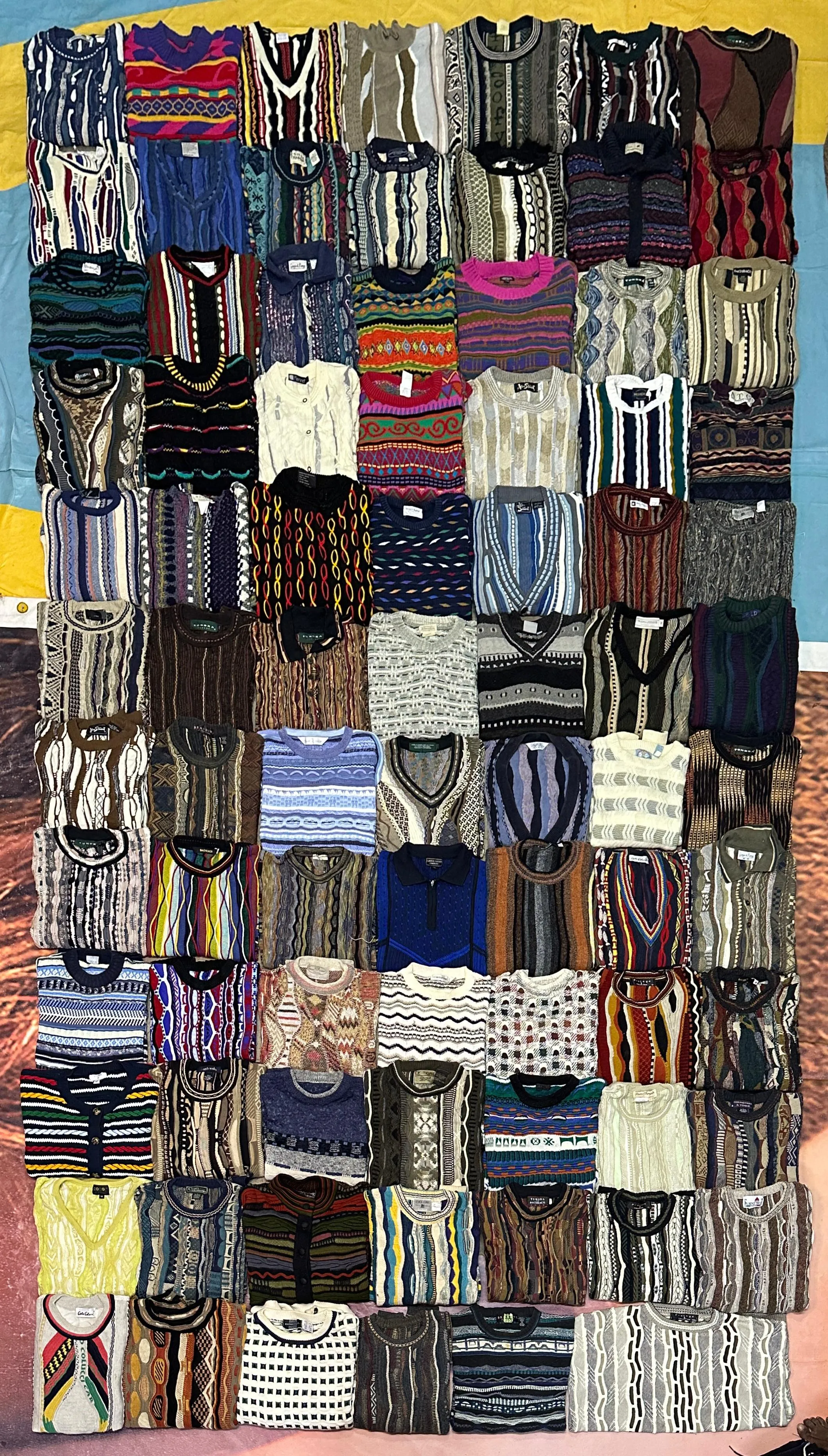 Vintage Coogi-Style Sweaters